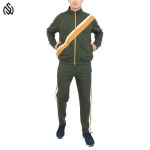 Best Quality Light <b>Weight</b> Men's Tracksuit 100% Cotton <b>Stand</b> Collar Design Breathable and Winter Solid Pattern - Product Image 1