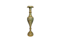 Vases à fleurs en laiton de haute qualité, robustes, gravés et embossés, taille et couleur personnalisables, écologiques et légers
