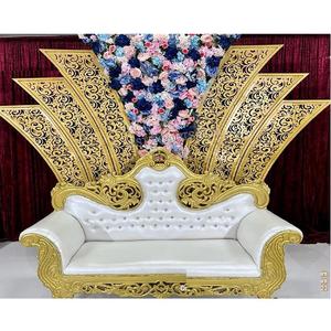 Traditional Wedding Reception Stage Chaise Trending Wedding Stage Couch for Bride Groom Wedding Stage Couch for Bride Groom - Product Image 1