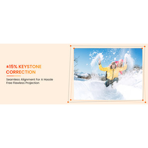 Mini Proyector de Video HAPPRUN 12000L 1080P con WiFi y Bluetooth, Lente de Enfoque Automático, Duplicación de Pantalla en un Solo Paso para Uso en Cine en Casa - Product Image 3