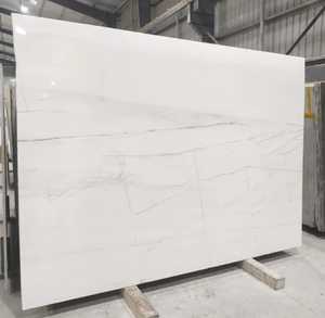 India Makrana Morwad Statuario Look Losas de mármol blanco Calidad Premium Diseño moderno Tamaños surtidos Cocina al aire libre Villa Comedor - Product Image 2