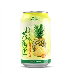 330ml VOTRE MARQUE Jus de litchi tropical sans sucre ajouté Fabricant de marque privée personnalisé Échantillon gratuit - Product Image 4