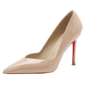 Nouvelles chaussures Mary Jane de style français printemps-été, ballerines rétro britanniques à semelle épaisse en cuir, chaussures à talons hauts élégantes et cool - Product Image 1