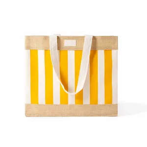 Borsa da Spiaggia Sostenibile in Juta Kotor per Gadget Promozionali - Product Image 3