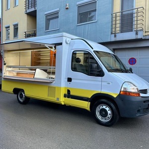 Camión de Comida de Aluminio Totalmente Equipado con Cocina y Almacenamiento, Autocaravana de un Solo Lado para 4-6 Personas - Product Image 1