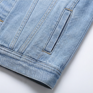 Veste en jean décontractée pour homme, grande taille, de haute qualité, respirante, coupe-vent, écologique, vêtement d'extérieur pour l'hiver - Product Image 5