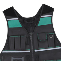Gilet d'outil d'électricien étanche professionnel multifonctionnel d'usine prix raisonnable de haute qualité