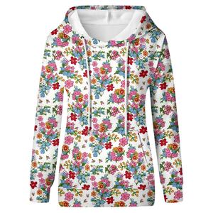 Meilleures ventes en gros de sweats à capuche imprimés par sublimation pour femmes OEM avec logo personnalisé matériaux de haute qualité nouveau style personnalisé - Product Image 1