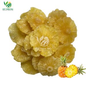 Tranches d'ananas séchées au sucre mou de haute qualité Snack exotique tropical Fruit Factory Prix direct à l'exportation en vrac Marque VTP 12 mois - Product Image 3