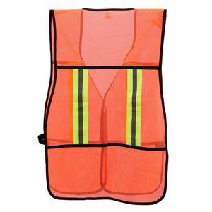 Chalecos de Trabajo Reflectantes con Logotipo Personalizado, Construcción con Múltiples Bolsillos, Chalecos de Seguridad Reflectantes Ligeros en Venta - Product Image 5