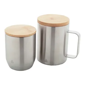 Tumbler da Viaggio Sostenibile in Acciaio Inossidabile a Doppia Parete con Isolamento Sottovuoto Sesboo - Product Image 4