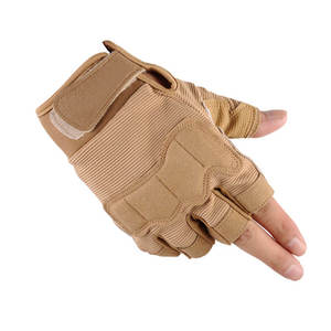 Pakistán Fabricante Personalización Logo Gimnasio Guantes Transpirable Medio dedo Entrenamiento Fitness Ejercicio Levantamiento de pesas Guantes EE. UU. - Product Image 4