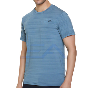 Camiseta de Algodón 100% Sólido para Hombre, de Alta Calidad, Secado Rápido, Transpirable, Ajuste Holgado, Cómoda, Talla Grande, Ropa Casual, Precio Razonable - Product Image 4