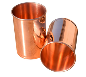 Ustensiles de cuisine personnalisés verre à eau en cuivre nouveau design avec la meilleure finition martelée polie pour les dîners - Product Image 6