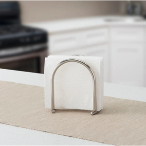 Gold Color Napkin Holder for Tableware Home Use Stylish Kitchen and <b>Tabletop</b> Decoration Napkin <b>Storage</b> Rack and Organizer - Product Image 2