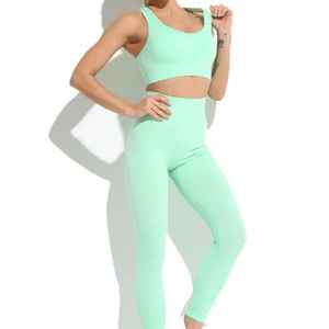 Custom Logo Activewear-Wholesale Women Woman Gym Fitness Sets <b>Butt</b> <b>Lift</b> Summer Sport Wear Fitness Workout Set Clothing for Women - Product Image 6