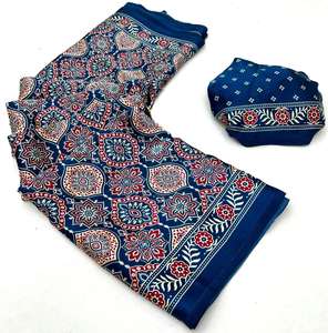 ผ้าไหมนุ่มนุ่มนุ่ม jajrakh gajji bandhej lagdi - Product Image 5