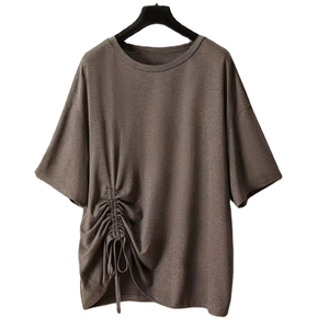 T-shirt femme à la mode et populaire mettant en vedette l'individualité et la collection de manches courtes imprimées à la mode du Bangladesh - Product Image 3