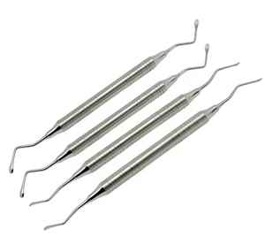 Ul Amin 3,5 MM Gracey Bone Curette Calidad Manual Dental Periodontal Instrumento Herramienta para limpieza y llenado de dientes - Product Image 2