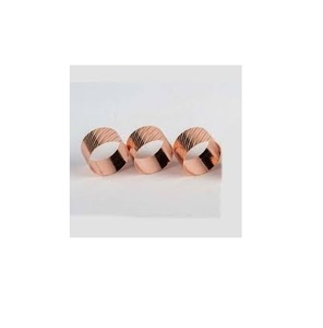 <b>Copper</b> Napkin Ring Hammered Napkin Rings <b>Table</b> Ware <b>Table</b> Decorative Item <b>Copper</b> Napkin Ring for Low Price - Product Image 3