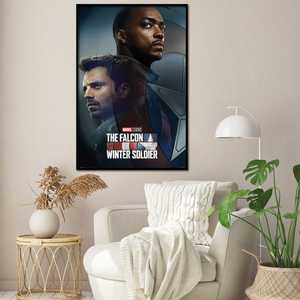 Affiche moderne Le Faucon et le Soldat d'hiver pour décoration murale - Product Image 5