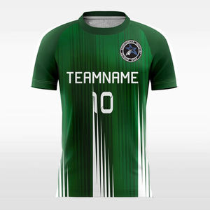 Ensemble d'uniformes d'entraînement de football unisexe à séchage rapide T-shirts et shorts 100% coton avec impression numérique pour adultes - Product Image 1