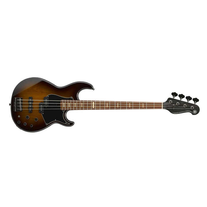 Yamaha BB734A 5-string bass with high-mass bridge and lightweight tuners for studio, stage, and professional musicians