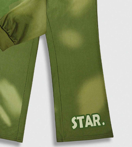 Survêtement 2 pièces personnalisé pour hommes sweat à capuche avec impression DTG et pantalon évasé tenue de rue décontractée à la mode - Product Image 6