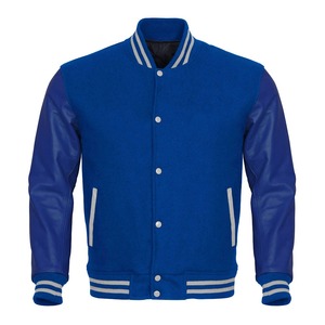 Custom Men's <b>Woolen</b> Varsity Jacket High Quality Stand Winter Best Suppliers Offer CollegeBaseballjacket for men - Product Image 5