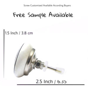 Boutons en céramique de modèle de timbres postaux rétro modernes pour des enfants pour des poignées de porte de tiroir d'armoire et des poignées dans l'utilisation de garde-robe de chambre à coucher de cuisine - Product Image 3