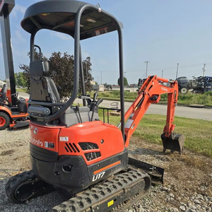Mini Excavadora Kubota U17 Usada Original, Mini Excavadora de Cadenas a Bajo Precio - Product Image 5