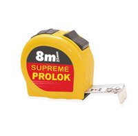 Mètre Ruban Rétractable Professionnel avec Boîtier en Plastique Haute Visibilité 3M 5M 7.5M 10M Verrouillage Manuel Lame en Acier Carbone PROLOK