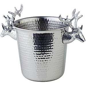 Stainless Steel Shiny Round <b>Wine</b> Bucket Decorating New Design Luxury <b>Wine</b> Buckets Bar Organizer <b>for</b> <b>Sale</b> From Indian Supplier - Product Image 3