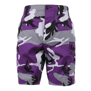 Pantalones Cortos Cargo Sólidos de Estilo Urbano, Servicio OEM Personalizado, Pantalones Cortos Casuales de Lona con Bolsillos para Hombre - Product Image 3