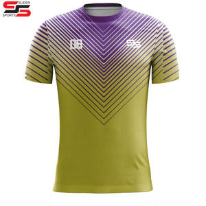 เสื้อแบดมินตันซับลิเมชันสำหรับผู้ชายเสื้อฟุตบอลเยาวชนชุดฟุตบอลสโมสรฝึกซ้อมเสื้อเจอร์ซีย์ปรับแต่งได้ - Product Image 1