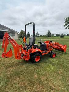 Turn Key Kubota BX23S Utility Tractor Loader Backhoe Diesel 4WD Hydraulic Commercial Grade Equipment For Farming - Product Image 5