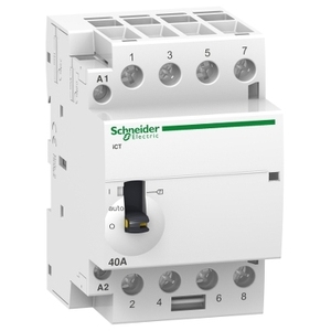Contattore SCHNEIDER ELECTRIC ICT 40A 4NO 220-240V 50Hz MO A9C21844 - Product Image 1