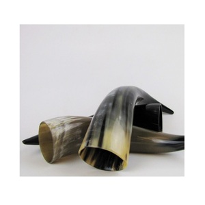 ถ้วยแก้วมีเขาสำหรับดื่มไวกิ้งแท้ทำด้วยมือแก้วธรรมชาติแกะสลักแบบชนบทแก้วนักรบยุคกลางเรือมี้ดนอร์ส - Product Image 2