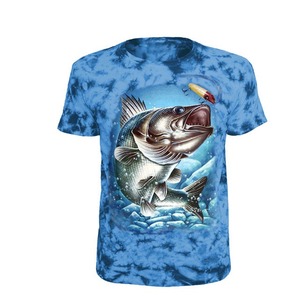 Camisas de pesca de poliéster 100% de alta calidad, ropa de pesca transpirable de secado rápido, camisas de pesca - Product Image 1