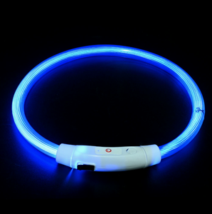 <span class=keywords><strong>Collar</strong></span> LED para Perro, Collares Luminosos Recargables para Perros, Luces para Perros para Caminar de Noche, <span class=keywords><strong>Collar</strong></span> de Seguridad Universal Reutilizable para Perros Pequeños - Product Image 1