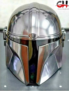 หมวกกันน็อค Mandalorian 1หมวกเกราะเหล็กยุคกลาง - Product Image 3