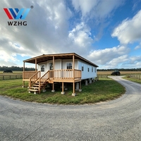 Maison préfabriquée extensible de 20 à 40 pieds, 3 chambres, maison-conteneur pour l'hébergement du personnel agricole et des travailleurs