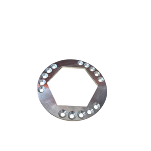 5537443400 5537 4434 00 Écrou de blocage en acier robuste pour équipement minier, fixation pour pièces de machines de construction - Product Image 2