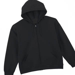 New Quality Light Grey Zip Up <b>Hoodie</b> Unisex Cotton Fleece Full <b>Zipper</b> New Custom Logo Printing With Winter <b>men</b> <b>zipper</b> hoodies - Product Image 5