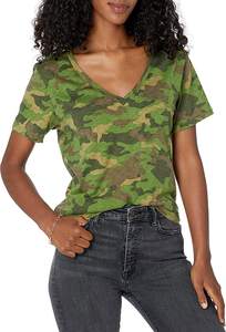 T-shirt personnalisé imprimé camouflage pour homme, vêtement de sport, fitness, extérieur, tactique, désert, vente en gros, respirant - Product Image 5