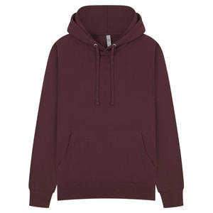 Pull Boxy Fit sérigraphié à capuche avec broderie de logo, sweats à capuche unis personnalisés pour hommes, vente en gros au meilleur prix - Product Image 4