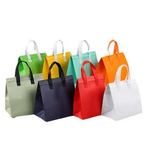 Sacs de livraison de nourriture en tissu non tissé avec logo personnalisé imprimé - Product Image 4
