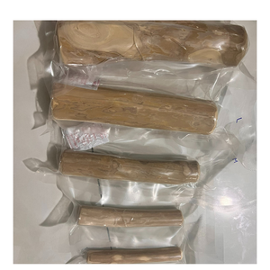 Bâton à mâcher en bois fabriqué à la main pour petits animaux de compagnie, matériau non toxique, garde les dents taillées, idéal pour les lapins, les chinchillas et les cochons d'Inde - Product Image 4