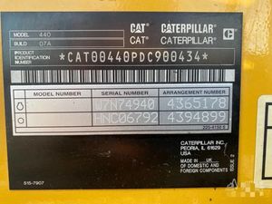 รถแบคโฮ CAT 440 มือสอง สำหรับงานก่อสร้าง - Product Image 3