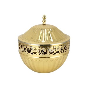 Hot Selling Metal Round casseroles Arabic Hotpot Wedding Food Serving Buffet Casserole Inspired by Middle East Latest Food - Product Image 2
